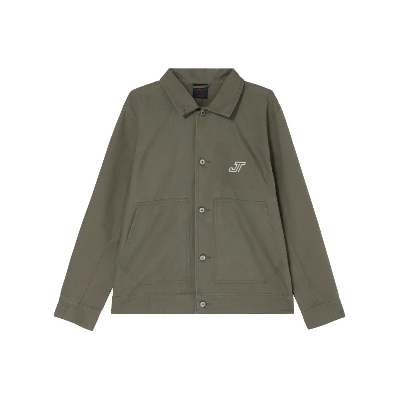 Jordan Tatum CHICAGO Jackets Coats Men's Medium Olive Green-0