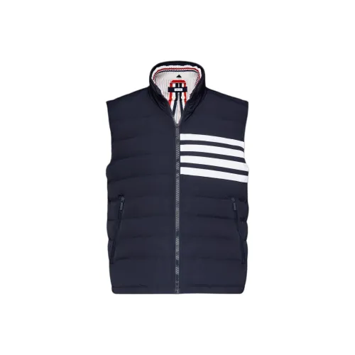 THOM BROWNE 4 Bar V Neck Knitted Cardigan