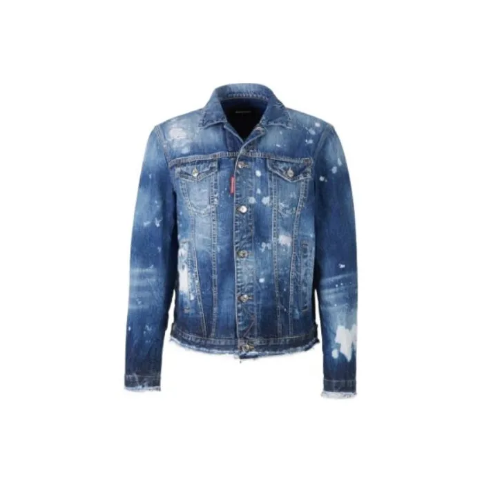 DSQUARED 2 Denim Jackets Men Blue-0