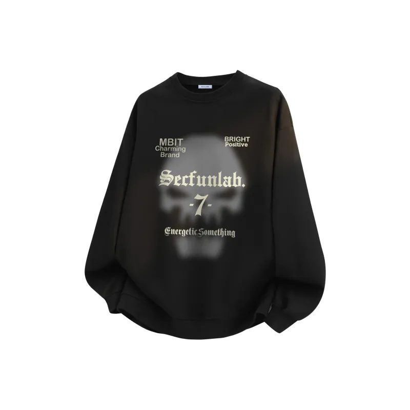 7 SEVFUN Sweatshirt Unisex Black-3