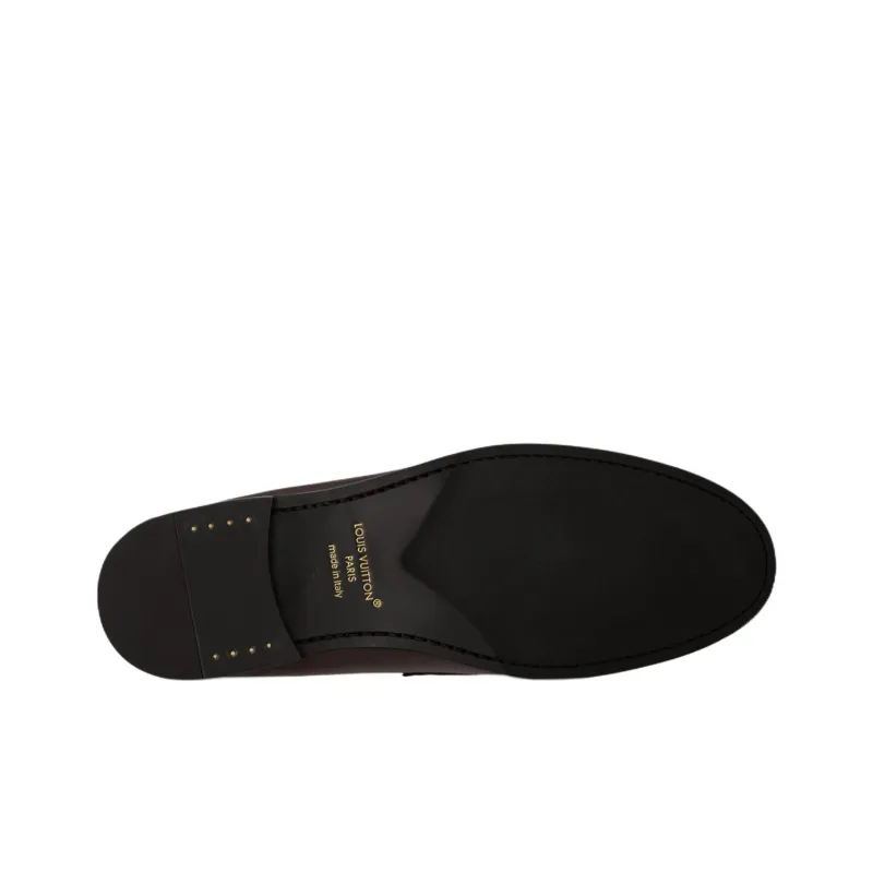LOUIS VUITTON Major Loafers Men's Chestnut-4