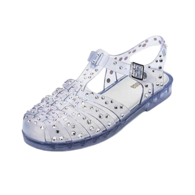 MELISSA Possession Cristais Roman Sandals Women's Crystal-2