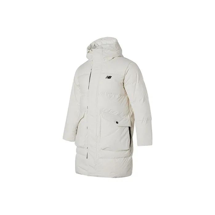 New Balance Down Jackets Men Ivory-0