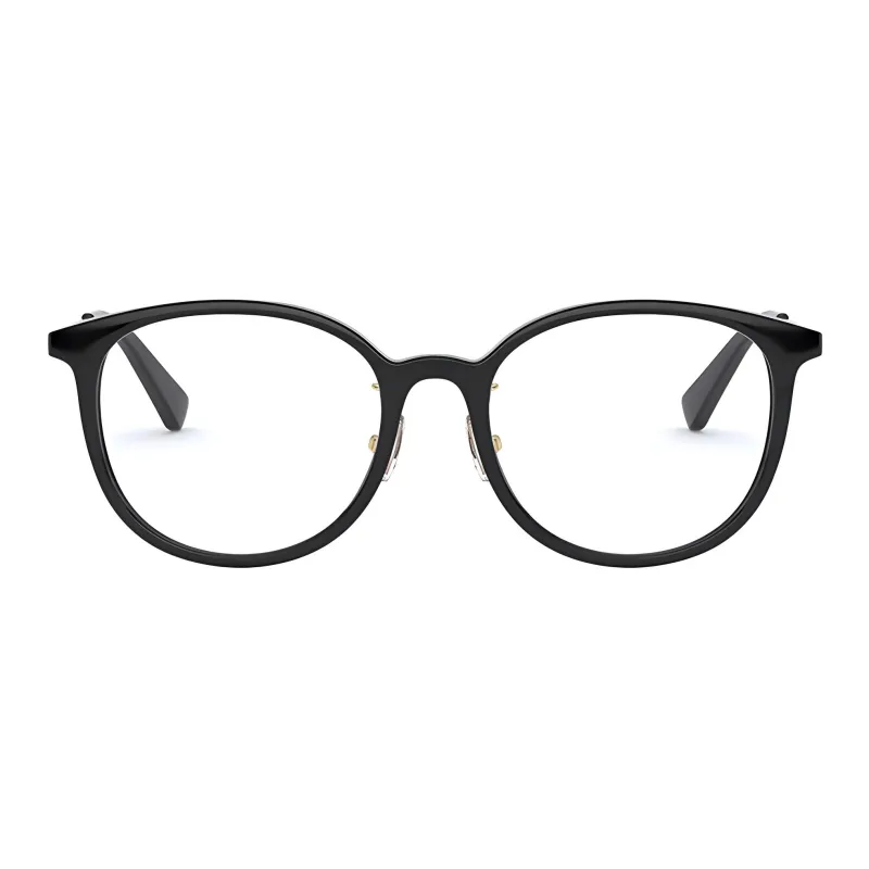 COACH Alloy Irregular Shape Eyeglass Frames Women's Black-1