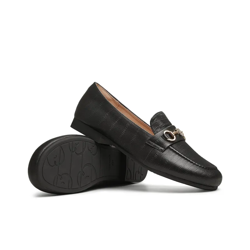 Teenmix Loafers Women's Black/Ecru-10