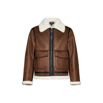 A.P.C Zip-Up Bomber Jacket