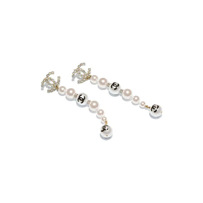 CHANEL 1986 1988 Coco Mark Earrings-1