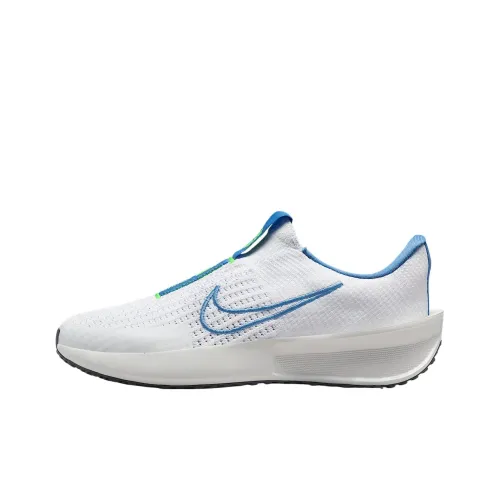 Nike Interact Run EasyOn White Volt Platinum Tint Blue Beyond Women's