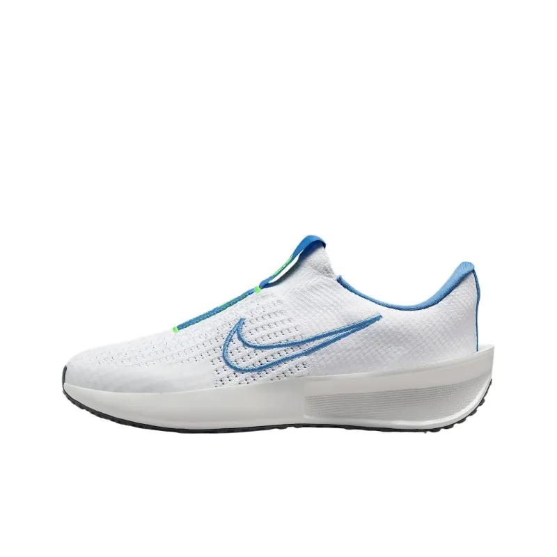 Nike Interact Run EasyOn White Volt Platinum Tint Blue Beyond Women's-0