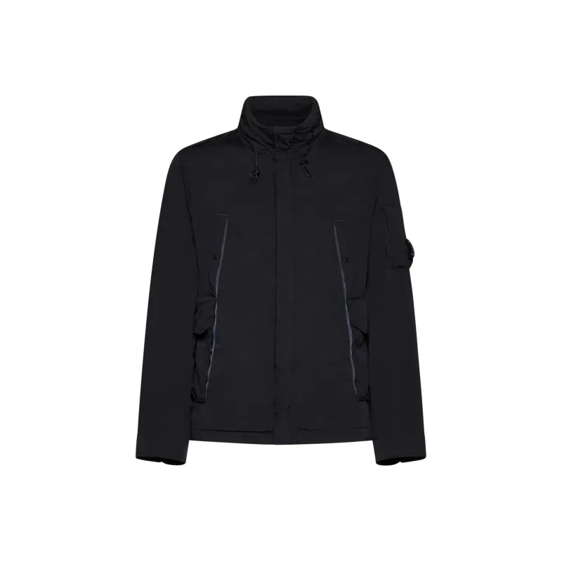 C.P.Company Lens Detail Funnel Neck Jacket-0