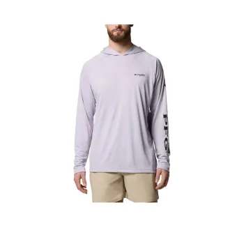 Columbia PFG Terminal Tackle Sweatshirt Men's Pearl Light Purple