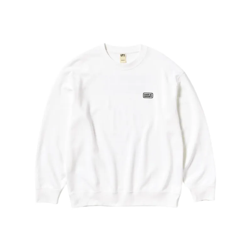 UNIQLO PEANUTS Collaboration Sweatshirt Unisex White-0