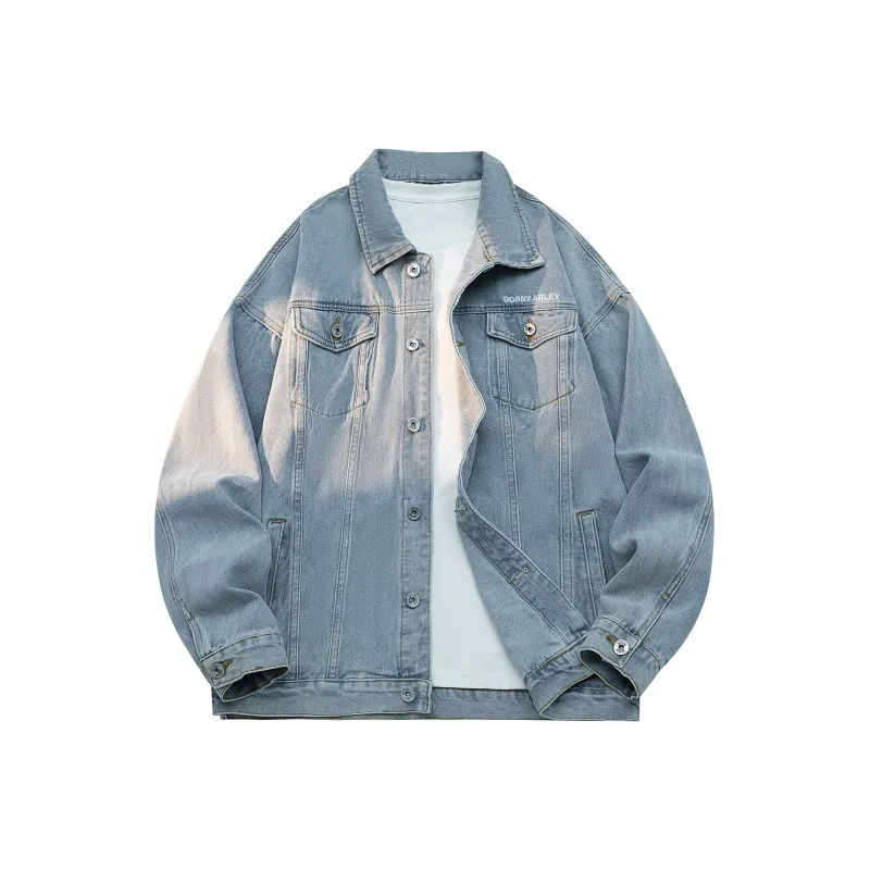 BOBBY ABLEY Denim Jackets Unisex-4