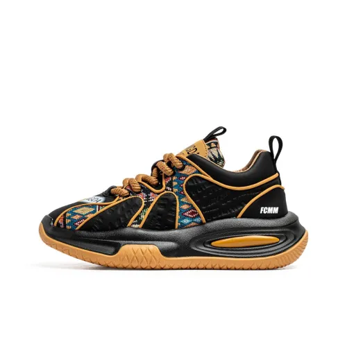 FCMM Slip Resistant, Abrasion Resistant, Lightweight, Height Increasing Chunky Sneakers Men's