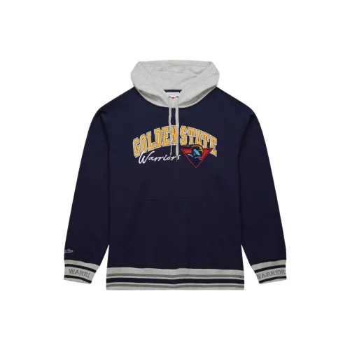 Mitchell & Ness x NBA Golden State Warriors Sweatshirt Men's Marine Blue