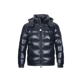 Moncler Maya Hooded Puffer Shiny Jacket
