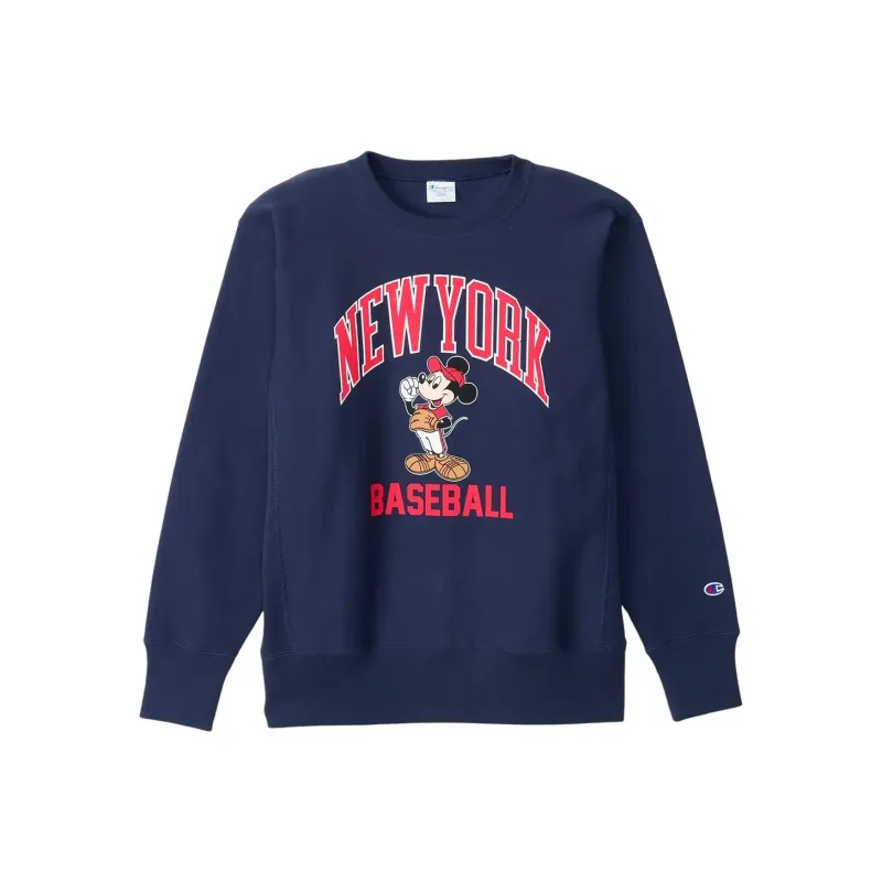 Champion Reverse Weave FW24 Sweatshirt Men's Dark Marine Blue-0