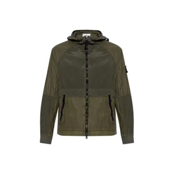 STONE ISLAND Jackets Coats Men's Olive Green