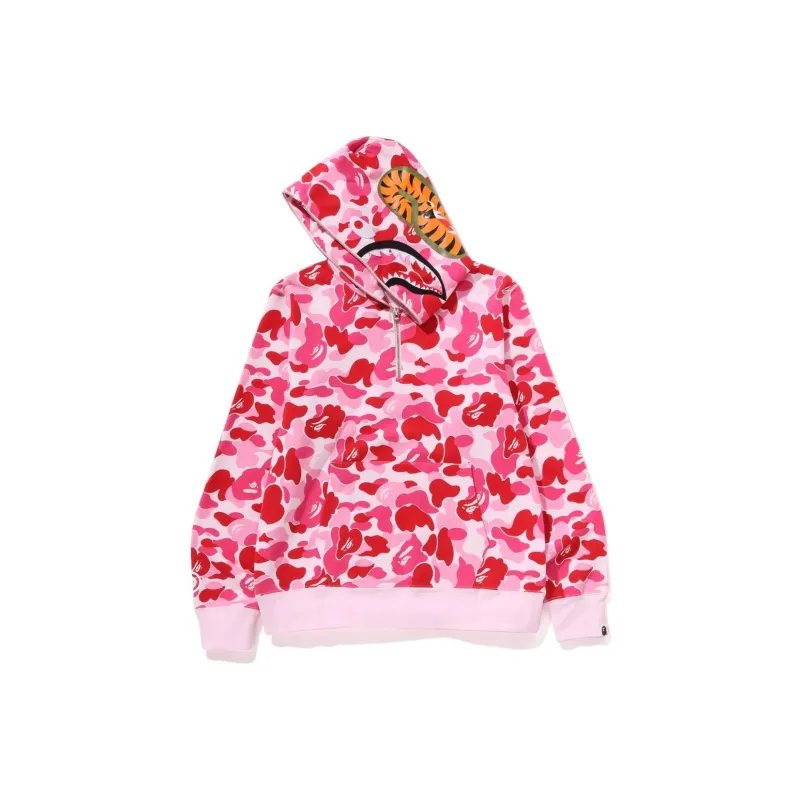Bape Women's Abc Camo Shark Full Zip Hoodie-6