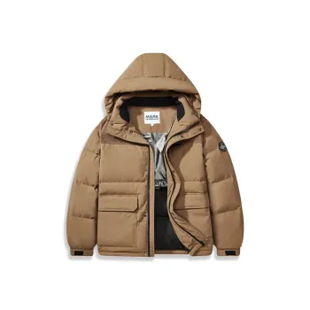 FAIRWHALE Down Jackets Unisex 701 Khaki