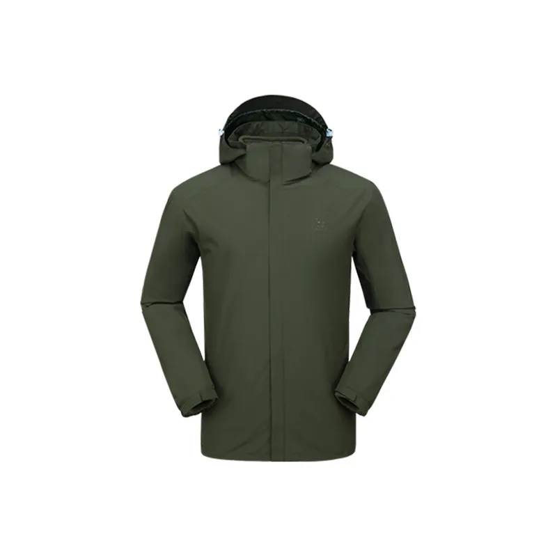 CAMEL Water Resistant Windproof Breathable Wear Resistant Windbreaker Jacket Men's-2