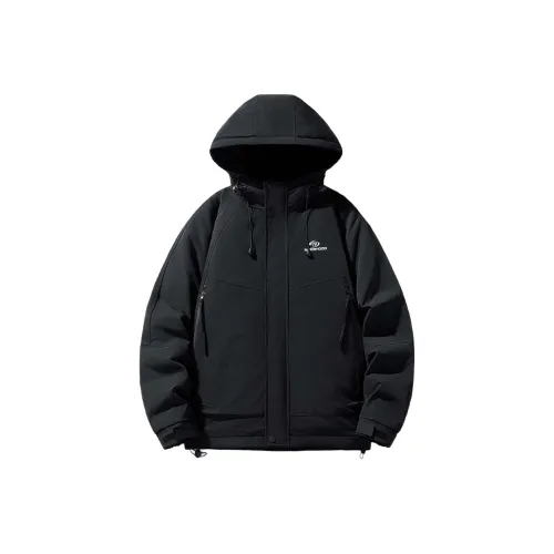 ROBINHOOD Down hooded Jackets Unisex