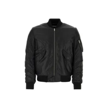 SAINT LAURENT Zip-Up Long-Sleeved Jacket
