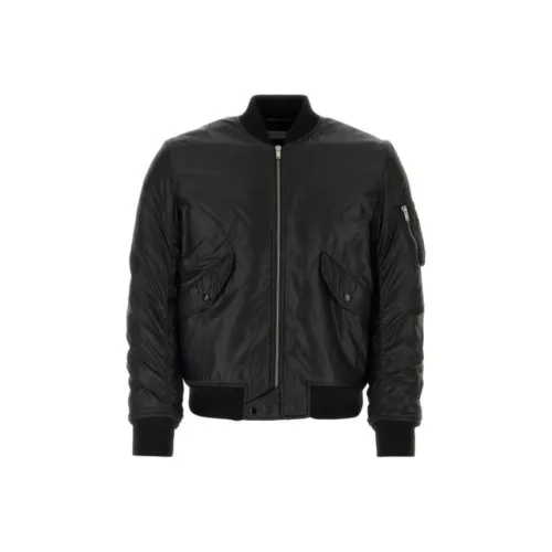 SAINT LAURENT Zip-Up Long-Sleeved Jacket