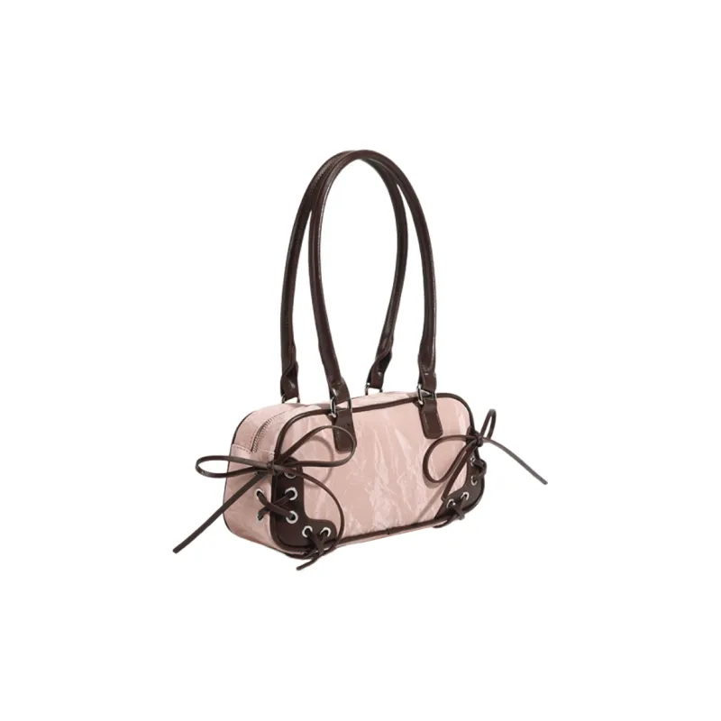 MINLUBAOLUO PU Boston Bag, Shoulder Bag Women's Multicolor-1