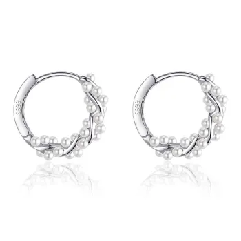 Daisy Dream 999 Fine Silver Earrings Women's