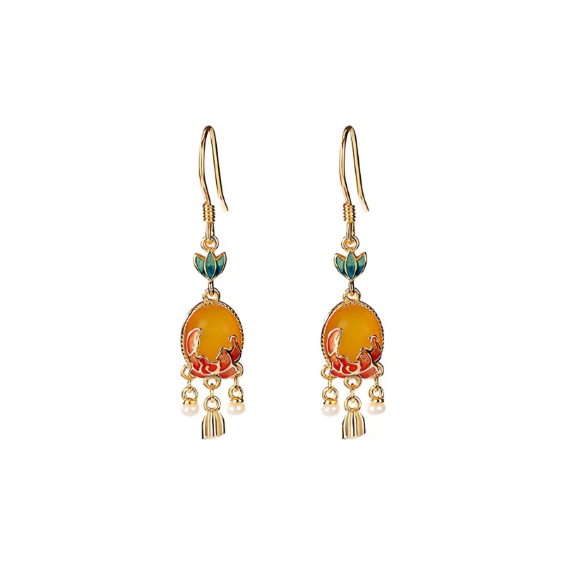 Xiaoyinjiang 925 Sterling Silver Earrings Women's-0