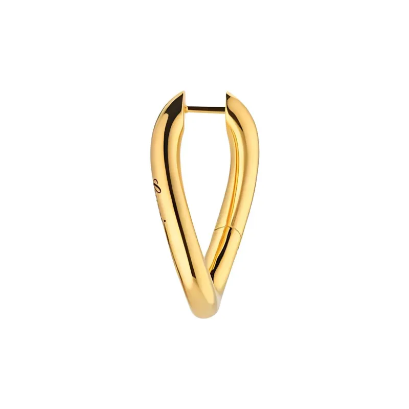 GUCCI Metal Earrings Women's Gold-1