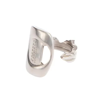 MM6 Maison Margiela Brass Rings Women's Silver