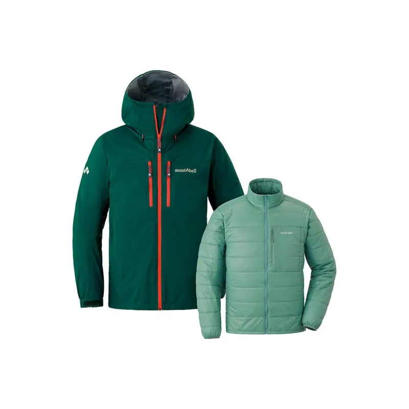 MONTBELL Waterproof And Windproof To Keep Warm Windbreaker Jacket Men's-5