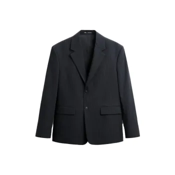ZARA Business Suits Men Deep Sea Blue