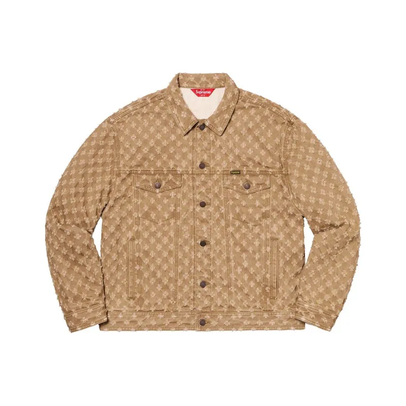 Supreme Hole Punch Denim Trucker Jacket-2