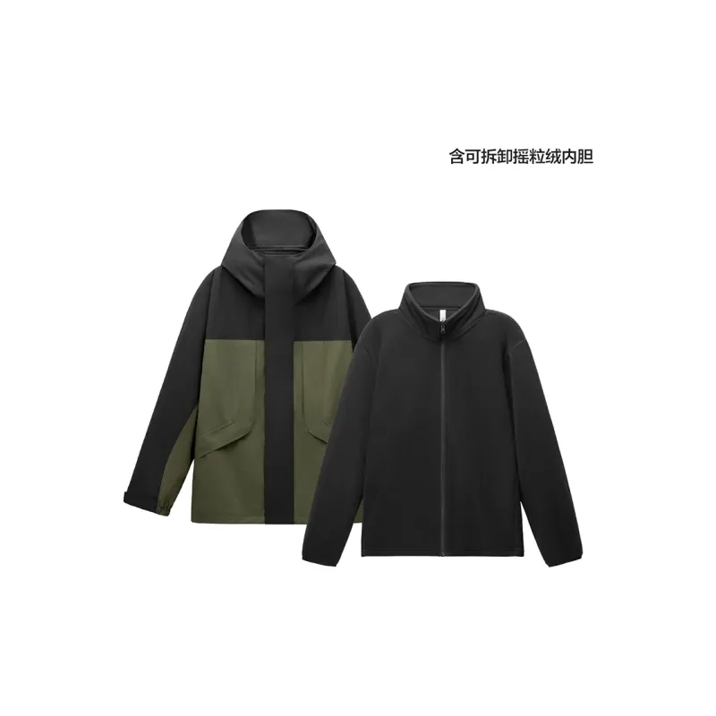 Bananain Waterproof And Windproof To Keep Warm Windbreaker Jacket Unisex-7