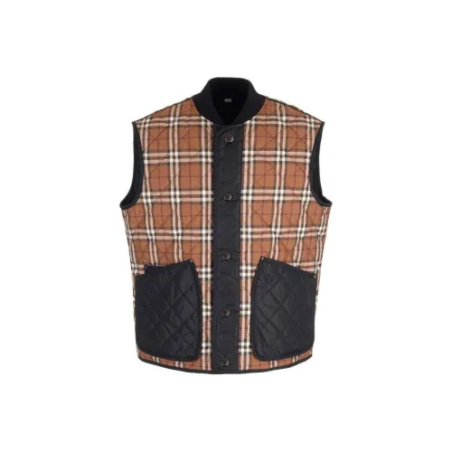 Burberry Check Quilted Gilet