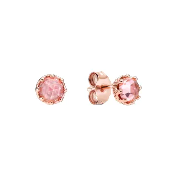 Pandora Stud Earrings Women's Rose Gold