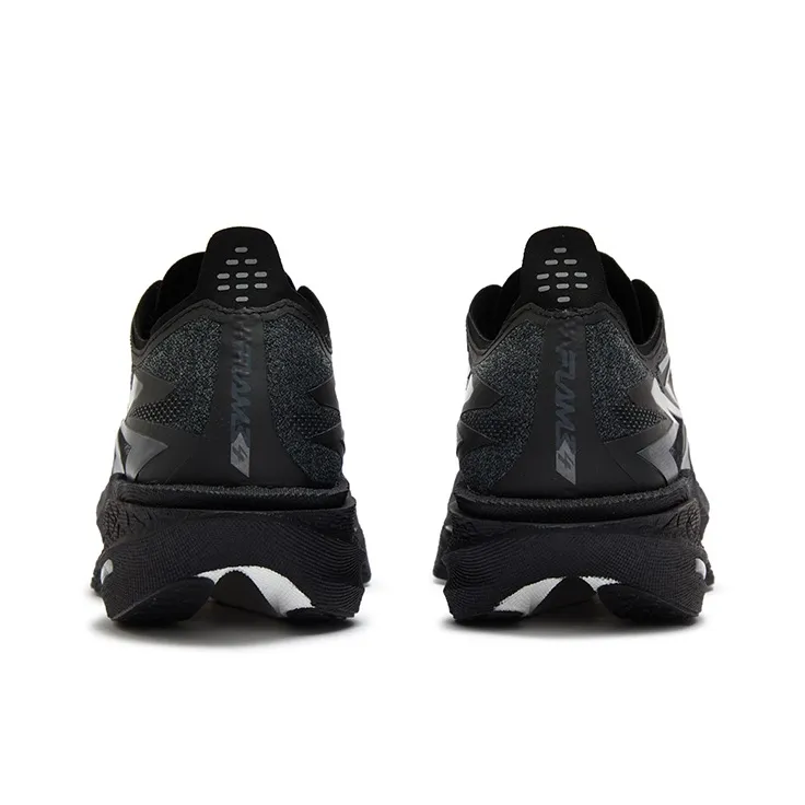 361° Flame 4 Cushioning, Slip Resistant, And Abrasion Resistant Low Top Casual Running Shoes Unisex Black Gray-3