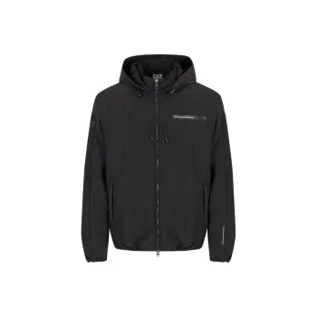 EMPORIO ARMANI EA7 SS24 Jackets Coats Unisex Black
