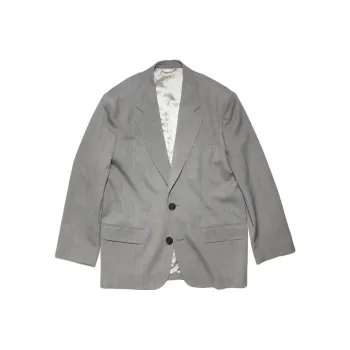Acne Studios Business Suits Men Heather Gray