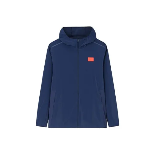 Anta Jacket Men's Deep Navy Blue