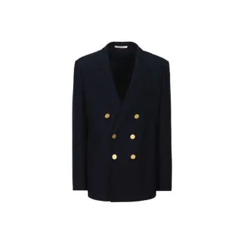 Valentino Double Breasted Long Sleeved Blazer