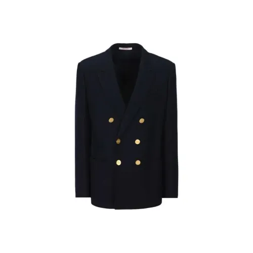 Valentino Double Breasted Long Sleeved Blazer