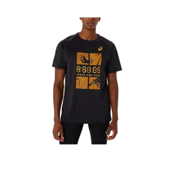 Asics T Shirts Men Black