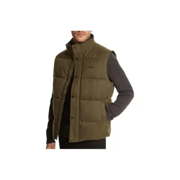 MICHAEL KORS Vests Men Olive Green