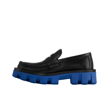 LOUIS VUITTON Checker Casual Shoes Men's Black