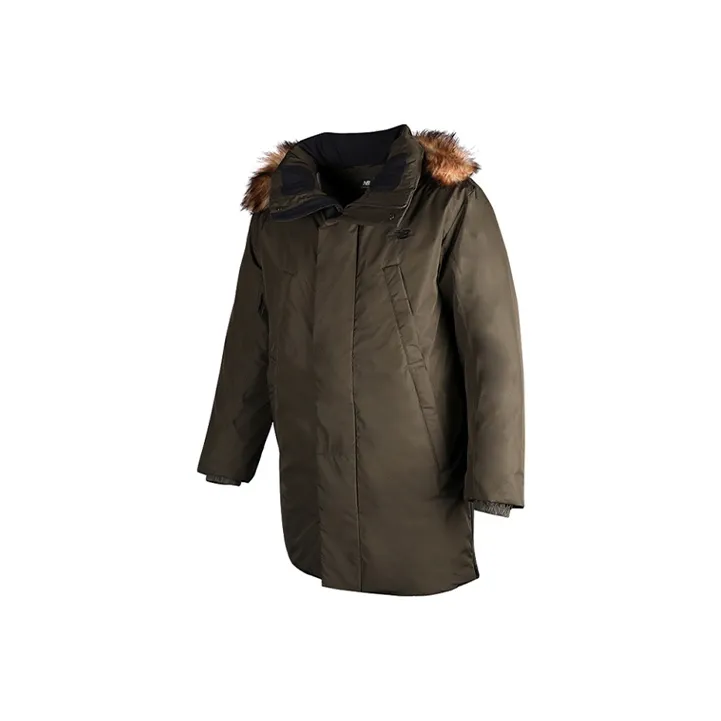 New Balance Down Jacket Unisex Army Green-0