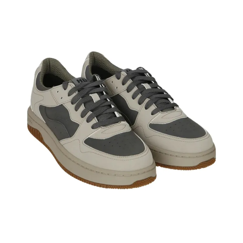 HUGO BOSS Kilian Low Top Skateboard Shoes Men's Beige-2